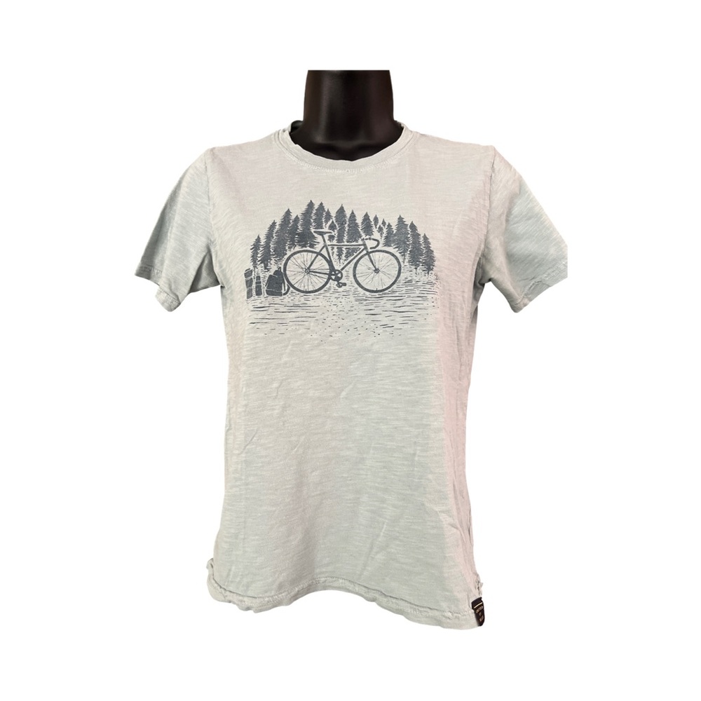 United By Blue Forest Graphic Tee in Grayish Green